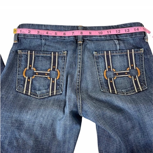 Citizens of Humanity Faye #184 Stretch Low Waist Full Leg Jeans - Picture 4 of 10